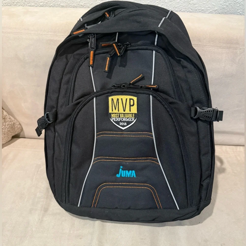 Basic Black‎ Backpack for Men